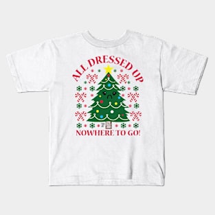 ALL DRESSED UP TREE Kids T-Shirt